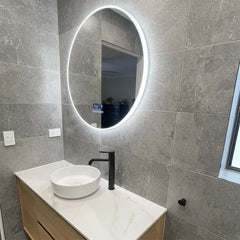LED BRONTE 800MM MIRROR SPEAKER TOUCH SENSOR