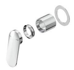 ZIZA Shower Mixer – Round Plate – TRIM KIT ONLY,Chrome,black, Brushed,nickel,Gunmetal,French Gold