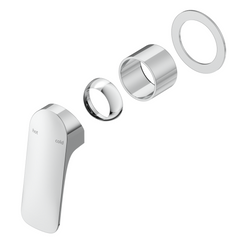 ZIZA Shower Mixer – Round Plate – TRIM KIT ONLY,Chrome,Black,Brushenickel,Gunmeta,FrenchGold