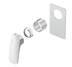 ZIZA Shower Mixer – Square Plate – TRIM KIT ONLY,Chrome,Black,Brushed nickel,Gunmetal,FrenchGold