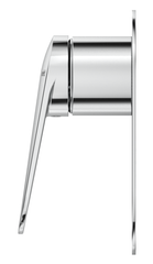 ZIZA Shower Mixer – Oval Plate – TRIM KIT ONLY Chrome, Black, Brushed nickel, Gun metal, french Gold