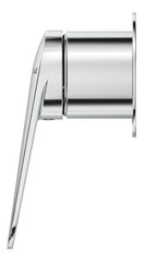 ZIZA Shower Mixer – Round Plate – TRIM KIT ONLY,Chrome,black, Brushed,nickel,Gunmetal,French Gold