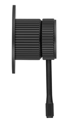 ZIZA Fluted Shower Mixer.Black,Brushed Nickel,Gunmetal,french Gold