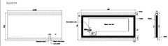 Frameless Glass Mirror