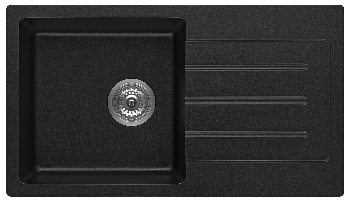 Fomos Sink 770 x 440mm Black, White