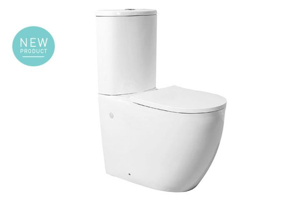 ALEGRA EZI HEIGHT Rimless Universal Back-To-Wall Toilet Suite