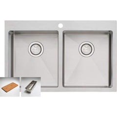 APOLLO Double Bowl Sink Available In 855x570x270mm