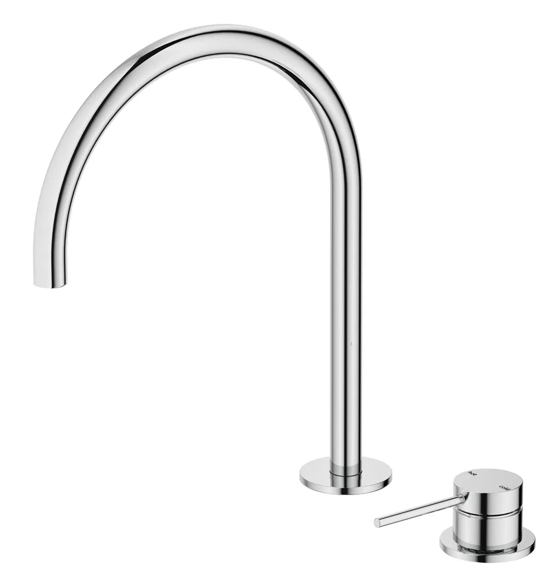 Mica Gooseneck Hob SinkBasin Mixer Set