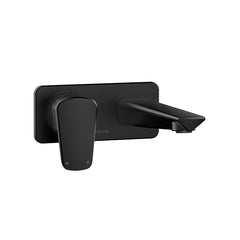 AXISS Wall Mounted Basin / Bath Mixer,Chrome and Black