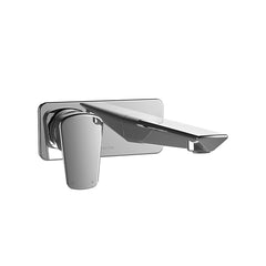 AXISS Wall Mounted Basin / Bath Mixer,Chrome and Black
