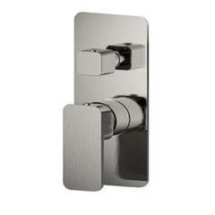 QUADRO PREMIUM Divertor Shower Mixer In Chrome, Matte Black, Brushed Nickel And Brushed Gun Metal