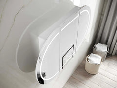 LED BONDI 1800X900 WHITE SHAVING CABINET