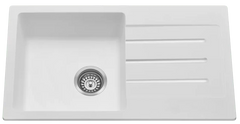 Fomos Sink 770 x 440mm Black, White