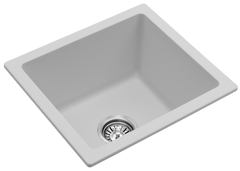 ZIZA Fomos Sink 460 x 410mm Black, White
