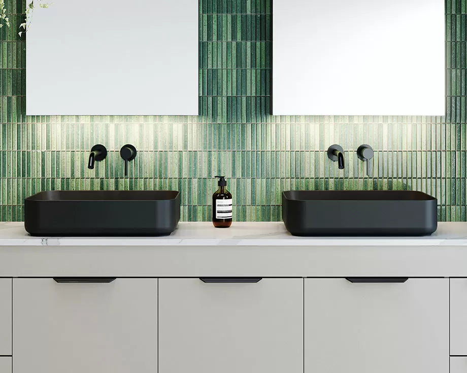 CHAN Ceramic Basin White Gloss, White Matt, Black Matt, Anthracite