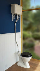 MIDLAND Toilet With High Level Cistern