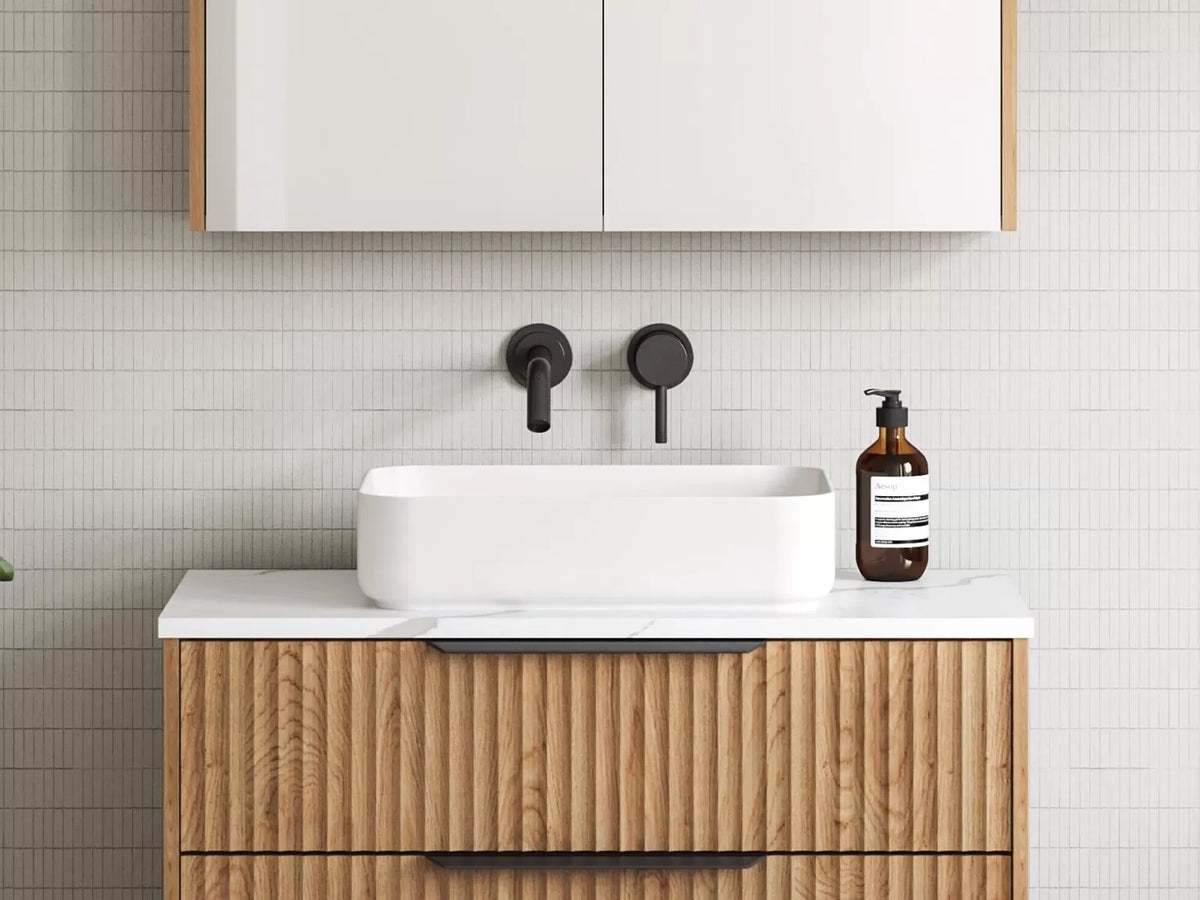 CHAN Ceramic Basin White Gloss, White Matt, Black Matt, Anthracite