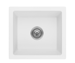ZIZA Fomos Sink 460 x 410mm Black, White