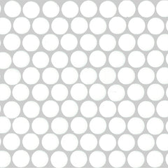 PNR-1100 ORBIT GLOSS WHITE PENNY ROUND 20X20