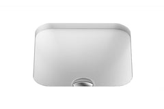 DONOUR Gloss or Matte White Solid Surface Under-Counter Basin