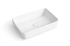 Eno Gloss White Ceramic 595 wide x 380 deep