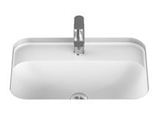 RANGE Gloss or Matte White Solid Surface 545 wide x 425 deep