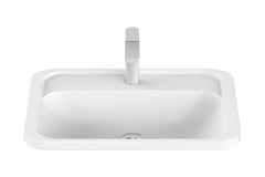 STRENGTH Gloss or Matte White Solid Surface 545 wide x 425 deep