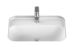 RANGE Gloss or Matte White Solid Surface 545 wide x 425 deep