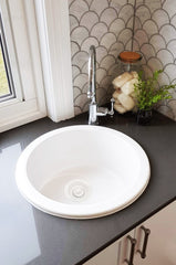 Basket Waste 90 x 50mm Long Thread In Stainless Steel, Matte Black, Matte White, Brushed Brass, Brushed nickel & Antique Brass