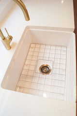 Basket Waste 90 x 50mm Long Thread In Stainless Steel, Matte Black, Matte White, Brushed Brass, Brushed nickel & Antique Brass