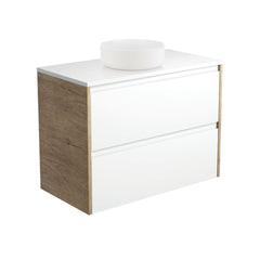 KIOWA Semi-Inset, Amato 900 Vanity, Wall Hung