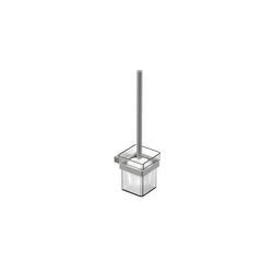 QUADRO PREMIUM Toilet Brush Holder In Chrome, Matte Black And Brushed Nickel