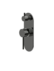 MEKKA Shower Divertor Mixer In Chrome, Matte Black, Brushed Nickle Brushed Gold And Brushed Gun Metal