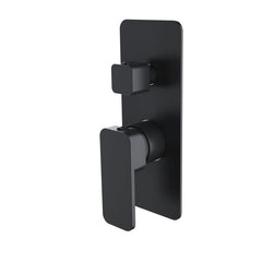 QUADRO PREMIUM Divertor Shower Mixer In Chrome, Matte Black, Brushed Nickel And Brushed Gun Metal