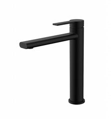 RISE TOWER BASIN MIXER IN, CHROME, MATTE BLACK, AND BRUSHED NICKLE