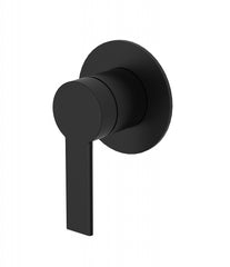 RISE BATH/SHOWER MIXER IN, CHROME, MATTE BLACK, AND BRUSHED NICKLE