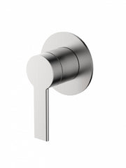 RISE BATH/SHOWER MIXER IN, CHROME, MATTE BLACK, AND BRUSHED NICKLE
