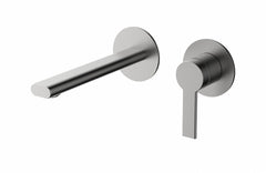 RISE Bath / Basin Mixer With Spout In Chrome, MatteBlack, And Brushed Nickel