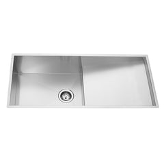 BUILDERS Handmade Kitchen Sink In Chrome Available In 1000 x 440 x 200 mm