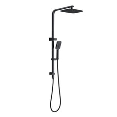 QUADRO PREMIUM Shower With Over head Rain Shower In Chrome, Matte Black, Brushed Nickel And Brushed Gun Metal