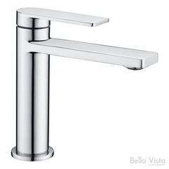 RESTA BASIN MIXER IN CHROME, MATTE BLACK, BRUSHED NICKEL, GUNMETAL & BRUSHED GOLD