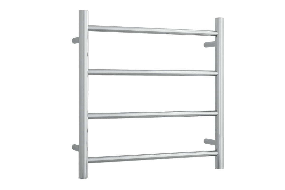 HOTRAIL STRAIGHT ROUND LADDER HEATED TOWEL RAIL W550xH550xD122mm