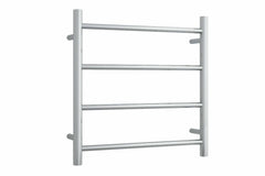 HOTRAIL STRAIGHT ROUND LADDER HEATED TOWEL RAIL W550xH550xD122mm