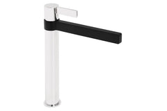 Martini Extended Basin Mixer Chrome, Matte Black & Chrome, Matte Black