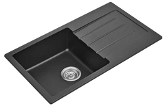 ZIZA Fomos Sink 770 x 440mm Black,White