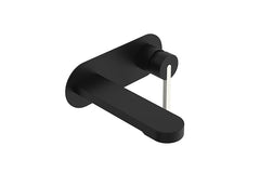 Bronx Wall Basin Set Matte Black, Brushed Nickel & Matte Black, Matte Black & Brushed Nickel