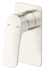 ZIZA Shower Mixer – Square Plate – TRIM KIT ONLY,Chrome,Black,Brushed nickel,Gunmetal,FrenchGold