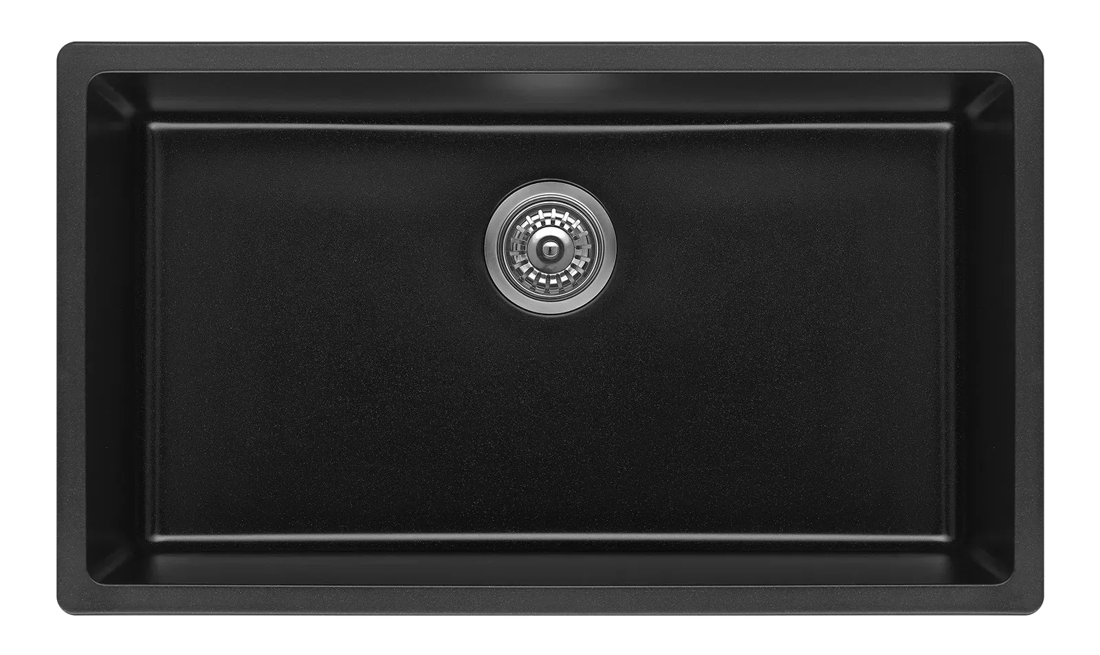 Fomos Sink 790 x 460mm – Single Bowl Black