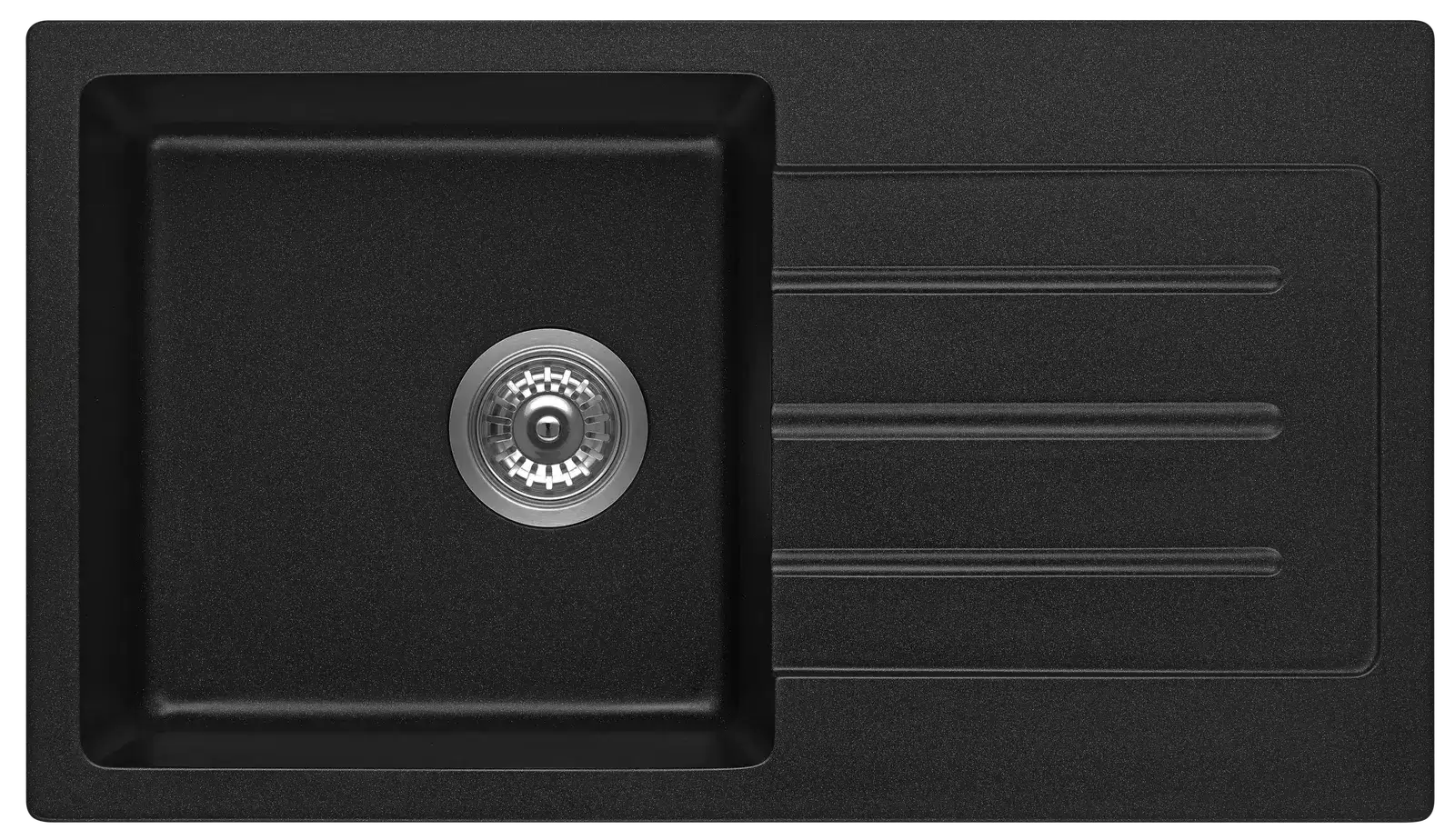 ZIZA Fomos Sink 770 x 440mm Black,White