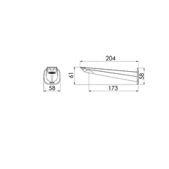 CORTO Bath Spout